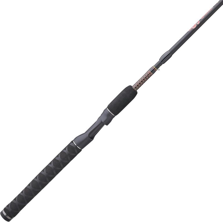 Ugly Stik 6’6” GX2 Spinning Rod, Three Piece Spinning Rod, 6-15lb Line Rating, Medium Rod Power, Moderate Fast Action, 1/8-5/8 oz. Lure Rating